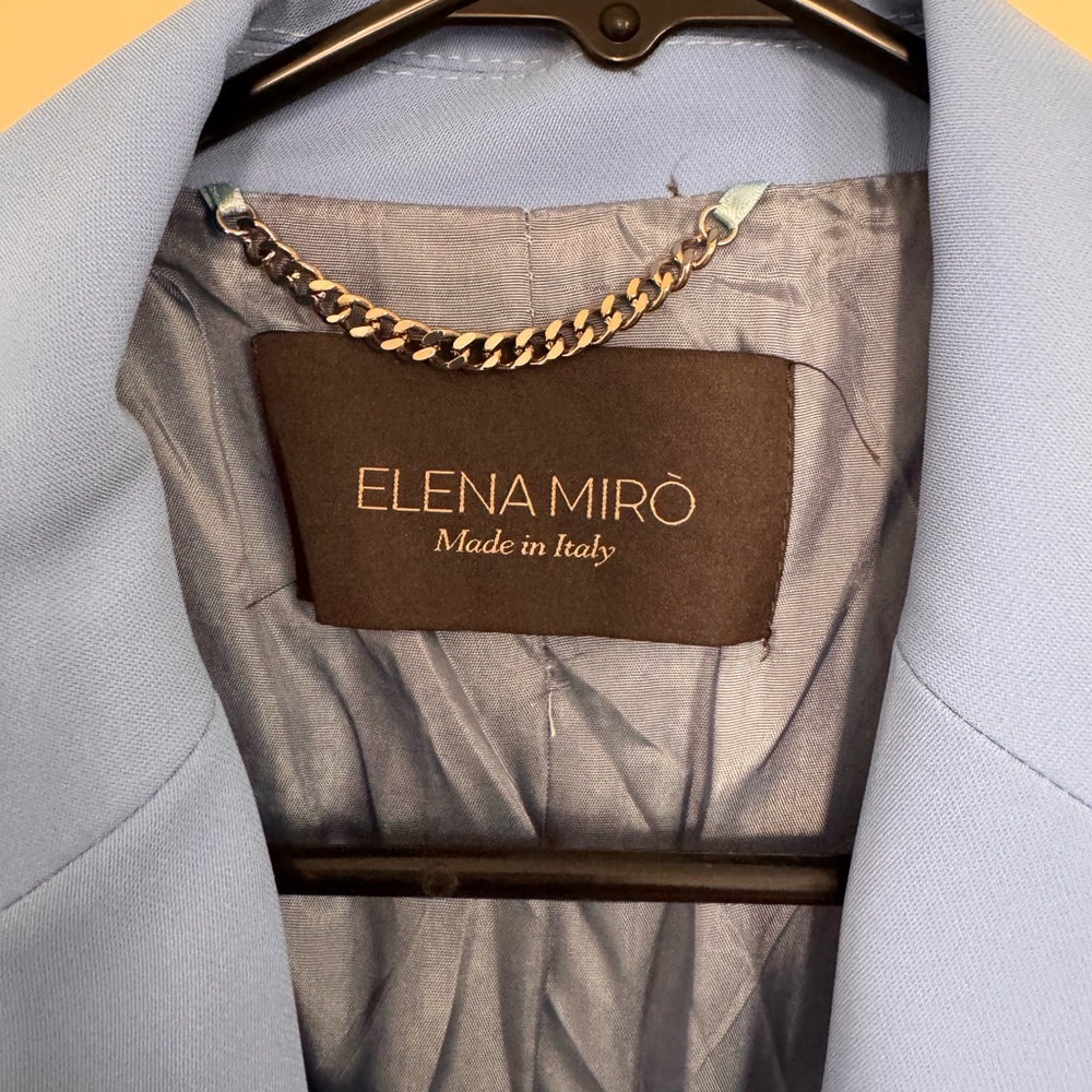 Elena Miro Sky Blue Suit - Picture 3 of 7